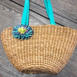 Straw purse